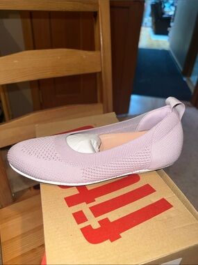 FITFLOPS Allegro E01 Ballet Pumps SOFT LILAC FREE SHIPPING